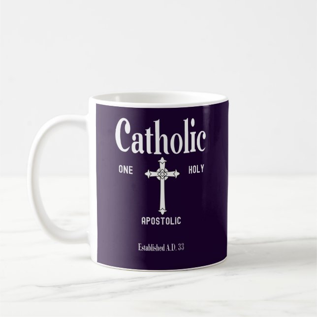Roman Catholic Church Gift Coffee Mug (Left)