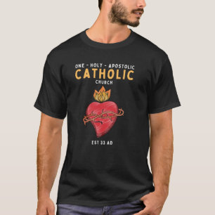 Roman Catholic Church Sacred Heart Gift T-Shirt