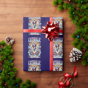 Roman Catholic Church Since AD33 Jesus Christ Wrapping Paper