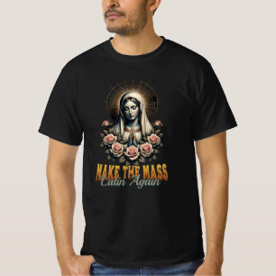 Roman Catholic Latin Mass Traditional T-Shirt