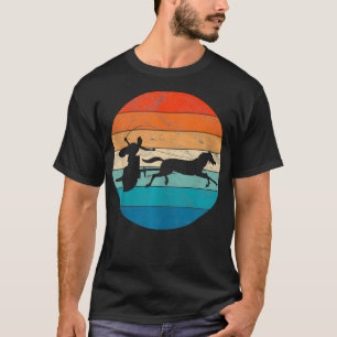 Roman Chariot 70s Retro Theme Party Style Vintage T-Shirt