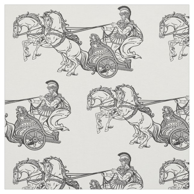 roman chariot fabric (Swatch)