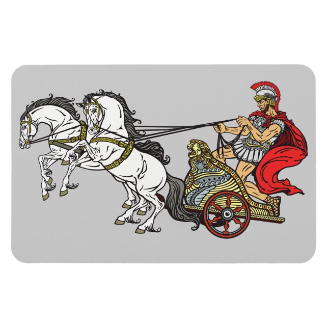 roman chariot magnet (Horizontal)