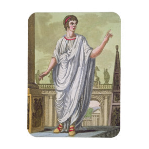 Roman Citizen Claiming Employment, from 'L'Antica Magnet