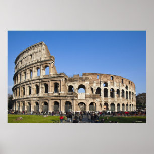 Roman Coliseum Poster