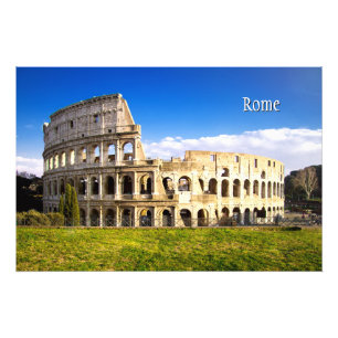 Roman Colosseum Amphitheatre Customised Photo Print