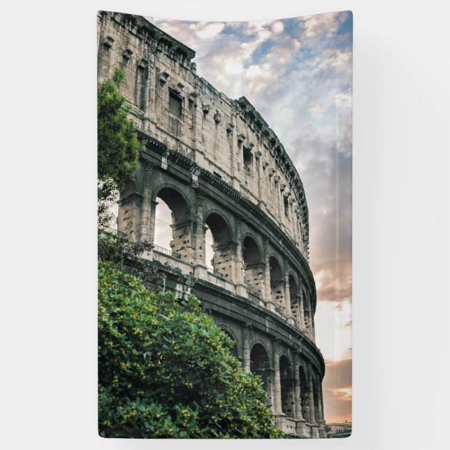 Roman Colosseum Banner (Vertical)