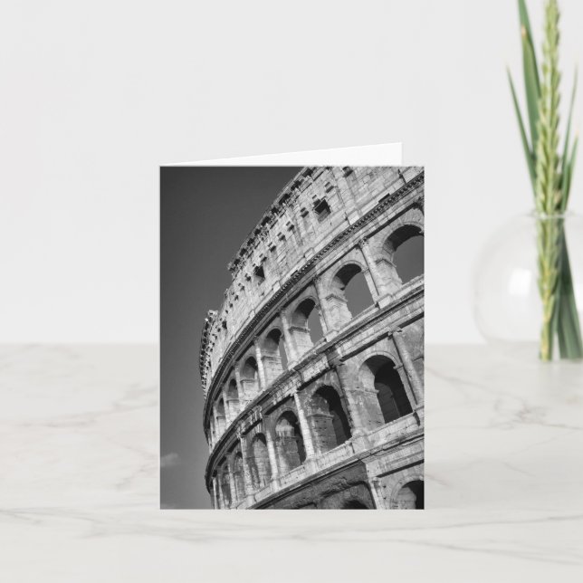 Roman Colosseum Card (Front)
