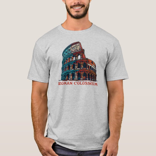 Roman Colosseum, Italy T-Shirt (Front)