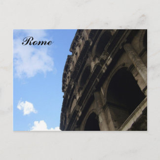 roman colosseum postcard