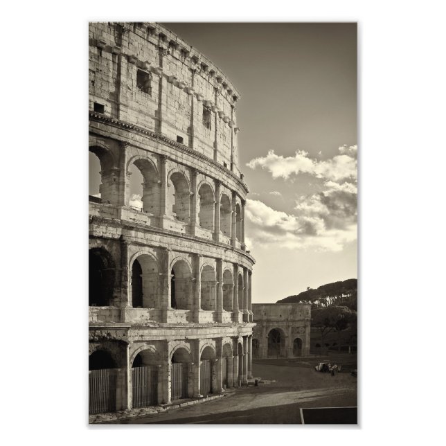 Roman Colosseum Print (Front)