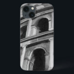 Roman Colosseum with Architectural Drawings iPhone 13 Case<br><div class="desc">A picture of the Roman Colosseum complete with architectural drawings of the archways. One of the new seven wonders of the world,  the style of the building still influences modern design. A great gift for someone who loves architecture or studying ancient Rome.</div>