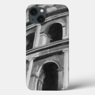 Roman Colosseum with Architectural Drawings iPhone 13 Case