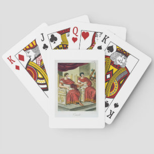 Roman Consuls, from 'L'Antica Roma', 1825 (colour Playing Cards