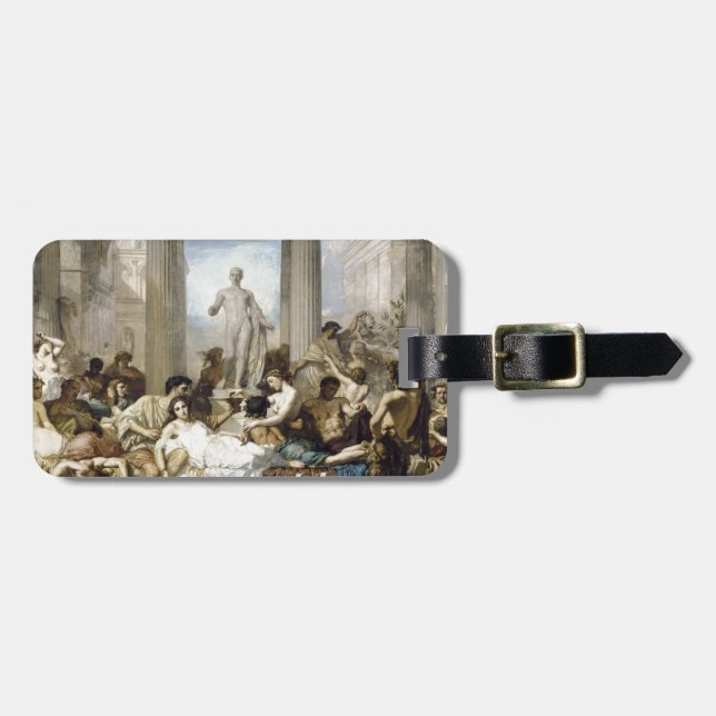 roman decadence luggage tag (Front Horizontal)