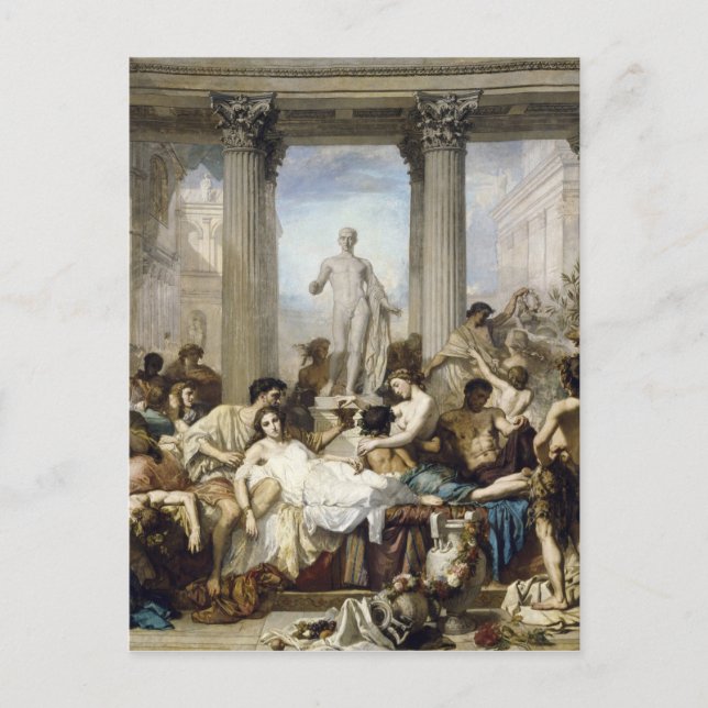 roman decadence postcard (Front)