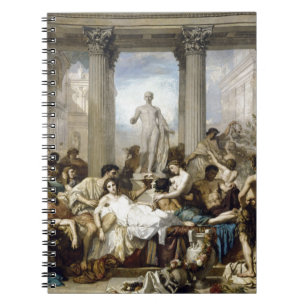roman decadence spiral notebook