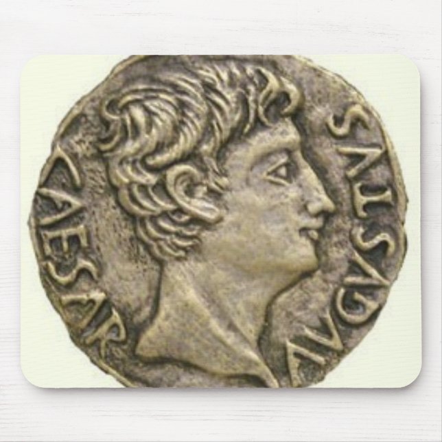 Roman Denarius Coin Mouse Pad (Front)