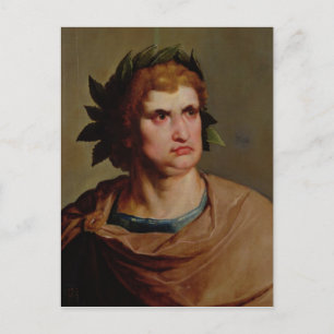 Roman Emperor, possibly Nero  c.1625-30 Postcard