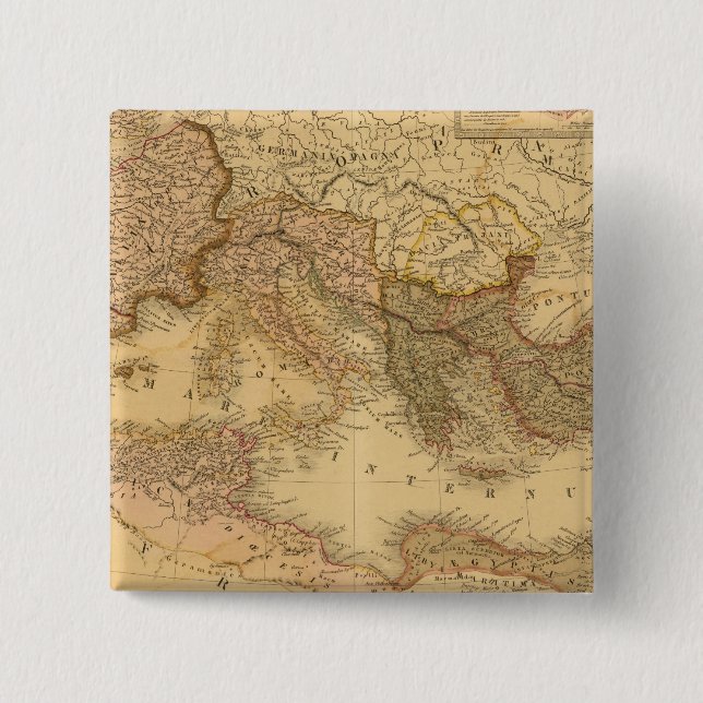 Roman Empire 2 15 Cm Square Badge (Front)