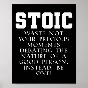 Roman Empire Book Quote Marcus Aurelius Stoic Prem Poster