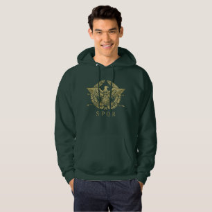 Roman Empire Eagle Emblem Hoodie