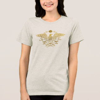 Roman Empire Eagle Insignia Tri-Blend Shirt