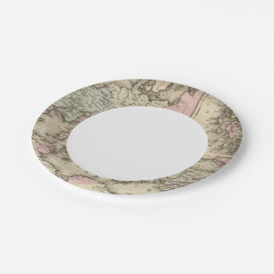 Roman Empire, Greece Paper Plate