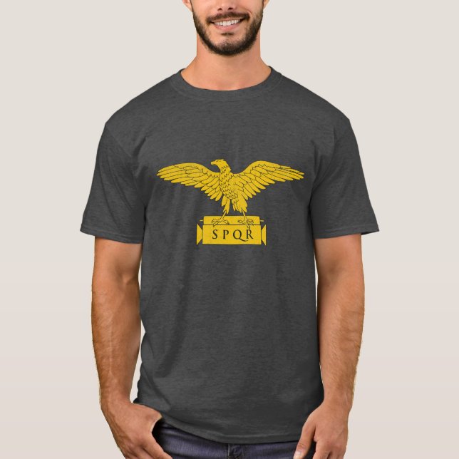 Roman Empire SPQR Eagle Emblem t-shirt (Front)