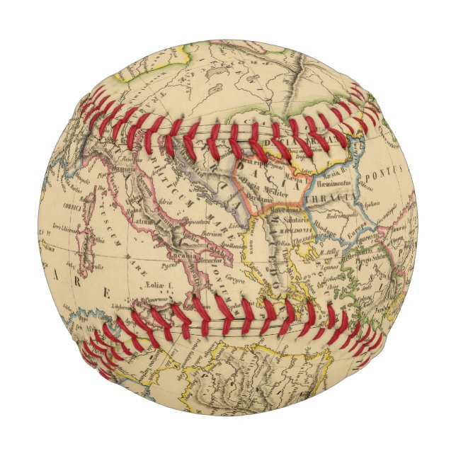 Roman Empire under Constantine and Trajan Baseball (Front)