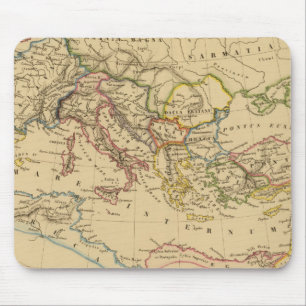 Roman Empire under Constantine and Trajan Mouse Pad