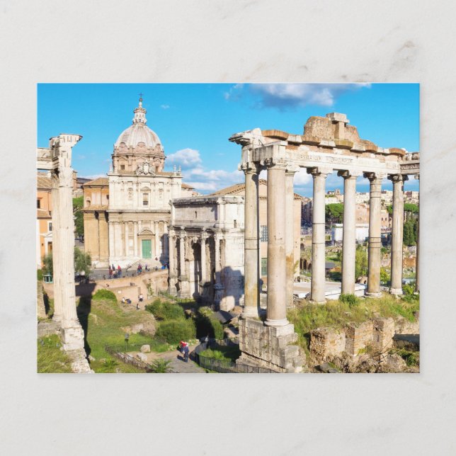 Roman Forum Postcard (Front)