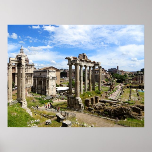 Roman Forum Poster (Front)