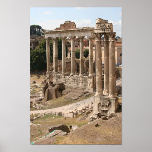 Roman Forum Poster