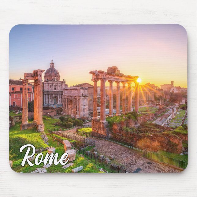 Roman Forum Rome, Italy Mouse Pad (Front)