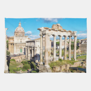 Roman Forum Tea Towel