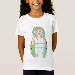 Roman Goddess Juno Matryoshka Girls' T-Shirt