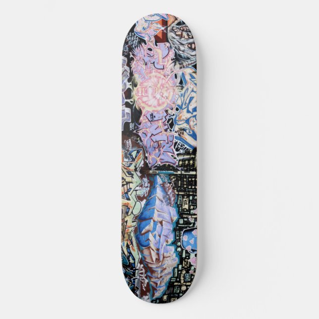 Roman Graffiti Skateboard (Front)