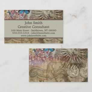Roman History Italy Travel Vacation Holiday City Business Card