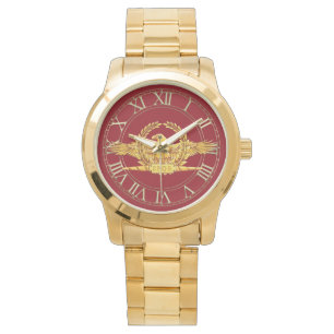 Roman Imperial Eagle Gold Watch