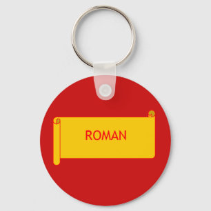 "ROMAN" Key Chain