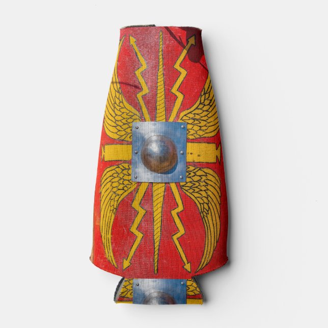 Roman Military Shield - Scutum Bottle Cooler (Front)