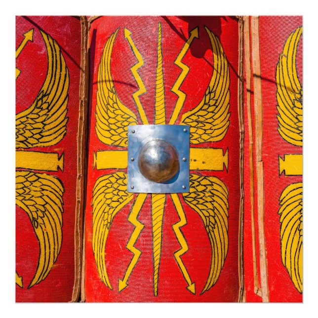 Roman Military Shield - Scutum Photo Print (Front)