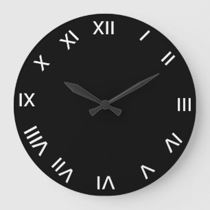 ROMAN NUMERAL clock