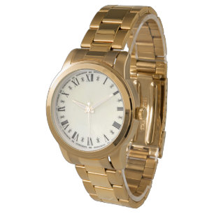 Roman Numerals Modern number big Easy to Read Watc Watch