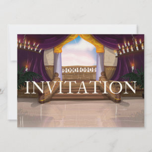 Roman Palace Invitation