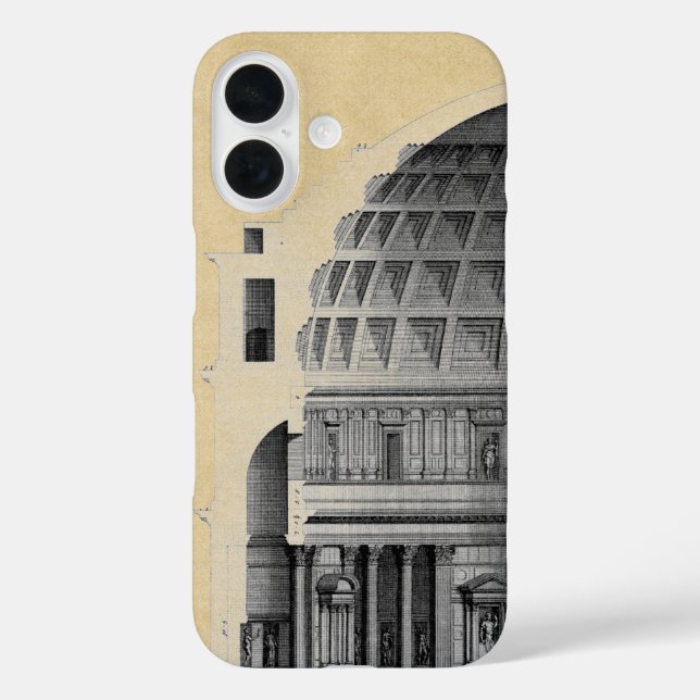 Roman Pantheon Classical Architecture Case-Mate iPhone Case (Back)