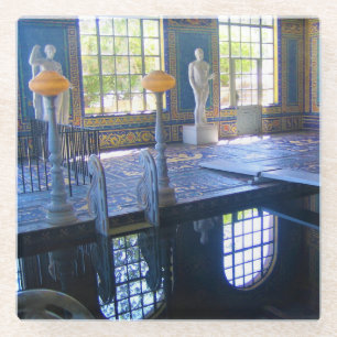 Roman Pool at Hearst Castle, California Glass Coaster