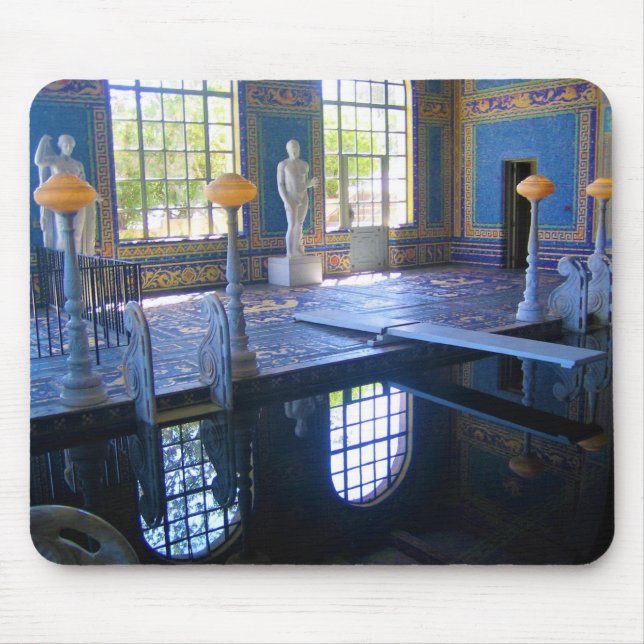 Roman Pool at Hearst Castle, California Mouse Pad (Front)