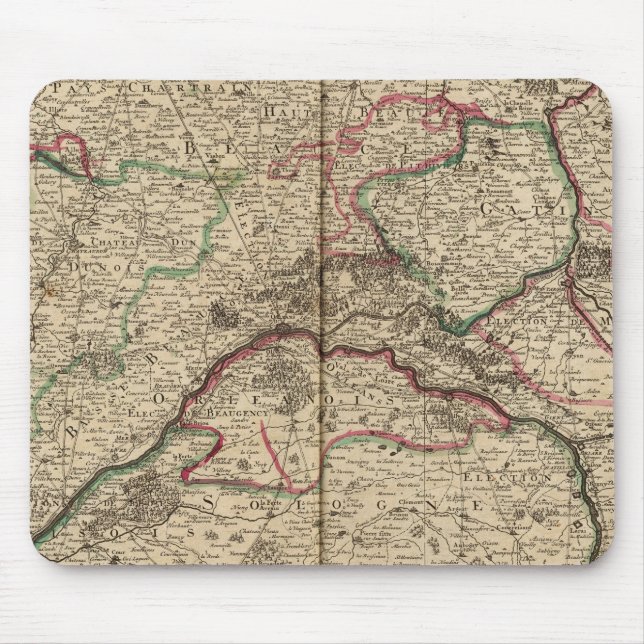 Roman roads and chapels mouse pad (Front)